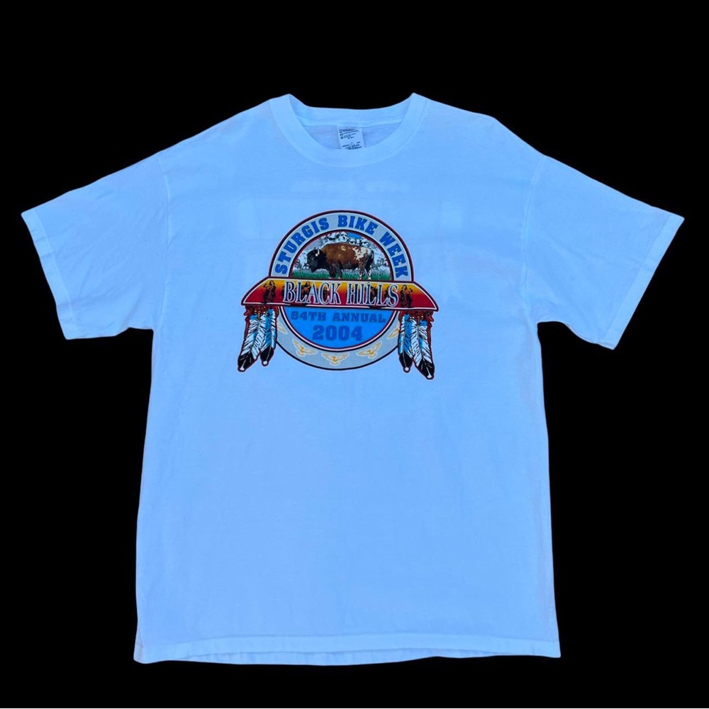 Vintage 2004 Sturgis Black Hills Bike Week Harley Davidson Tshirt